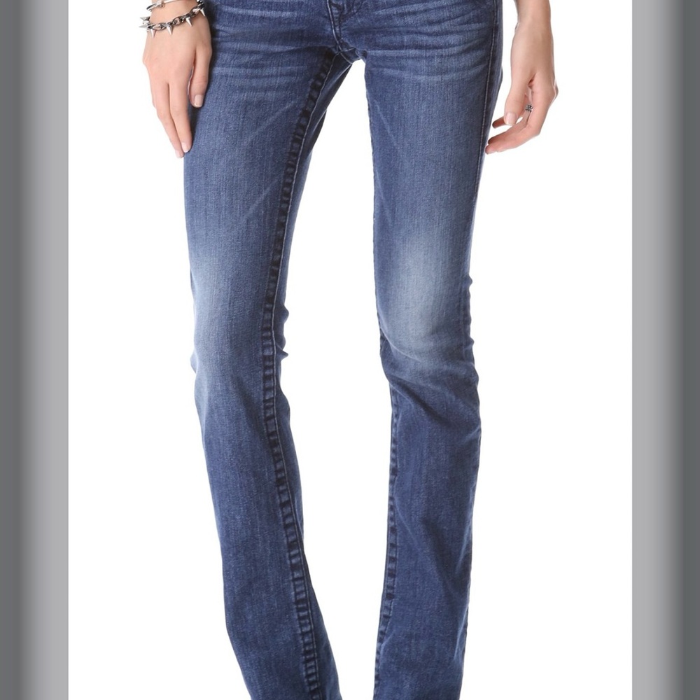 True Religion Women's Billy Straight Leg Medium Washed 8 29 - Picture 3 of 9